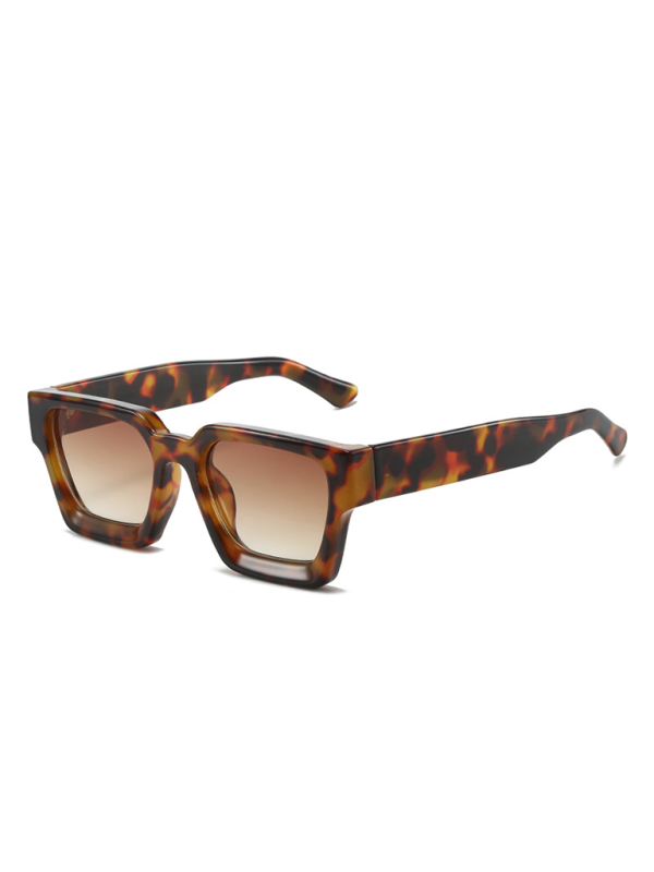 New women's thick frame sunglasses trendy square frame sunglasses Shello's Creative Boutique