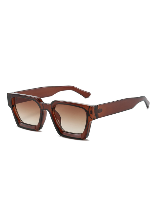 New women's thick frame sunglasses trendy square frame sunglasses Shello's Creative Boutique