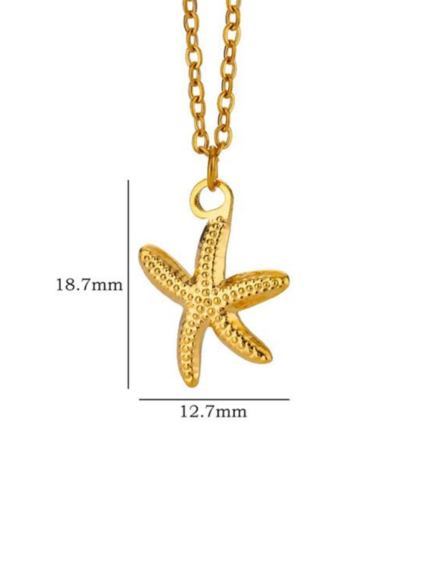 New versatile holiday ocean starfish pendant necklace Shello's Creative Boutique