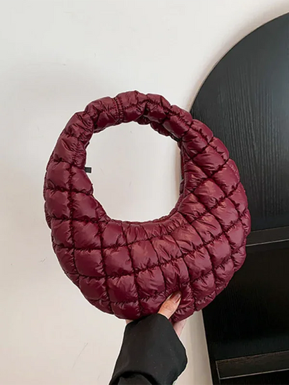 Women Simple Dumpling Handbag - Chic and Versatile for Every Occasion - Shello's Creative Boutique