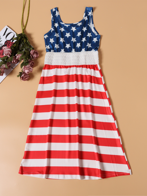 Women's  Print Tank Top Dress Maternity Dress Shello's Creative Boutique