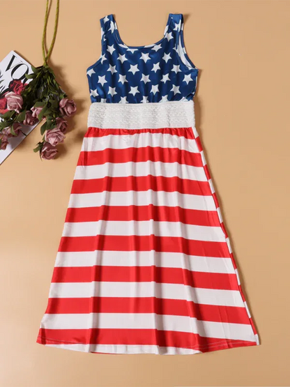 Women's Print Tank Top Dress Maternity Dress - Shello's Creative Boutique