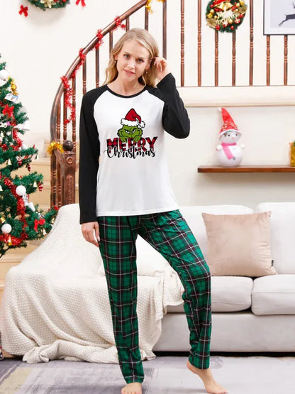 Family Christmas Print Pajama Set - Shello's Creative Boutique