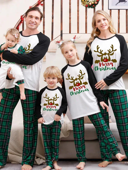 Family Christmas Print Pajama Set - Shello's Creative Boutique