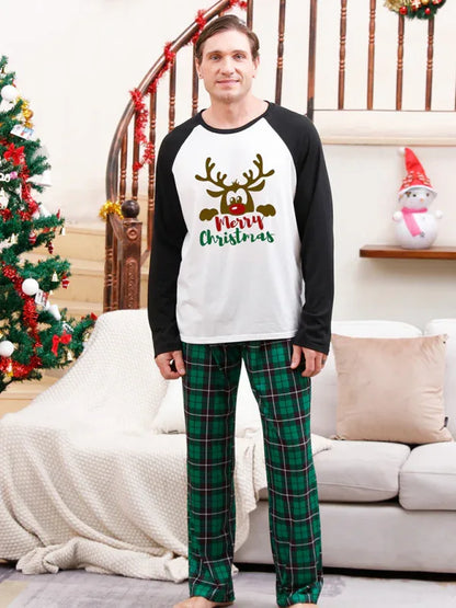 Family Christmas Print Pajama Set - Shello's Creative Boutique