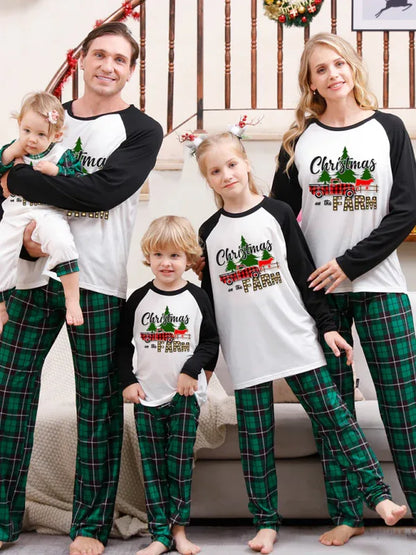 Family Christmas Print Pajama Set - Shello's Creative Boutique