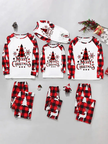 Family Christmas Matching Plaid Pajama Sets - Shello's Creative Boutique