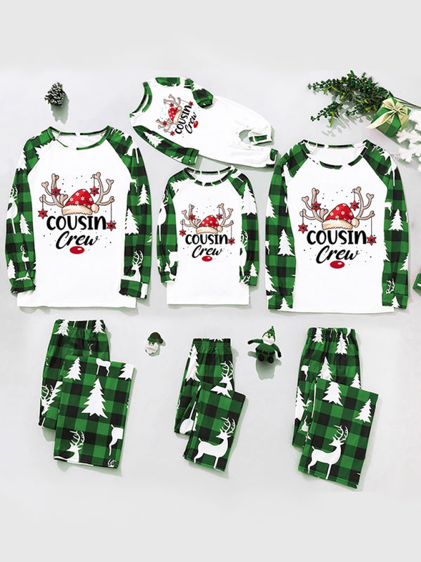 Family Christmas Matching Plaid Pajama Sets Shello's Creative Boutique