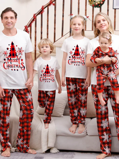 New Christmas Parent-Child Pajama Set Printed Homewear - Shello's Creative Boutique