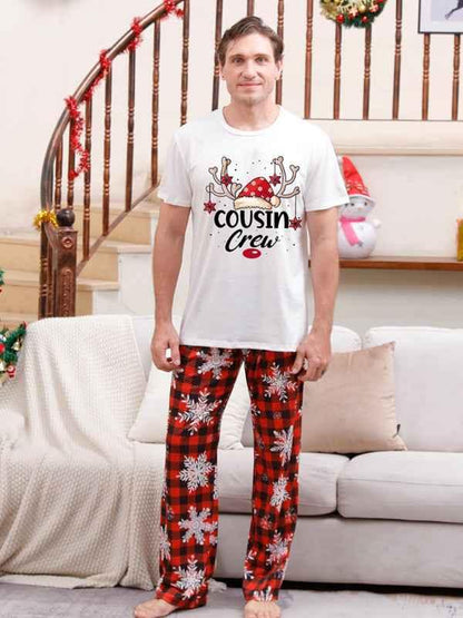 New Christmas Parent-Child Pajama Set Printed Homewear - Shello's Creative Boutique