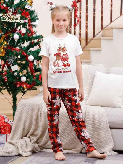 New Christmas Parent-Child Pajama Set Printed Homewear - Shello's Creative Boutique