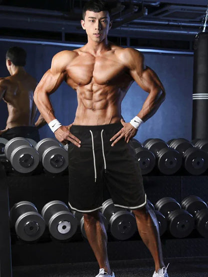 Leisure Sports Shorts Men'S Speed Outdoor Fitness Basketball Men'S Quarter Pants - Shello's Creative Boutique