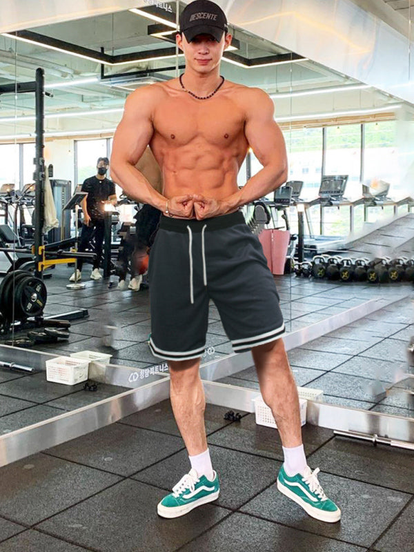Leisure Sports Shorts Men'S Speed Outdoor Fitness Basketball Men'S Quarter Pants Shello's Creative Boutique