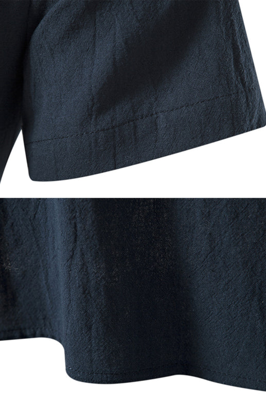 Men's Spring/Summer Fashion Solid Color Hooded Short Sleeve T-Shirt Top Shello's Creative Boutique