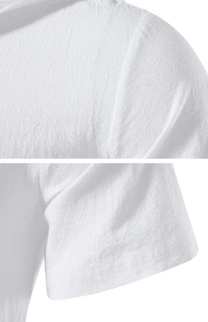 Men's Spring/Summer Fashion Solid Color Hooded Short Sleeve T-Shirt Top - Shello's Creative Boutique