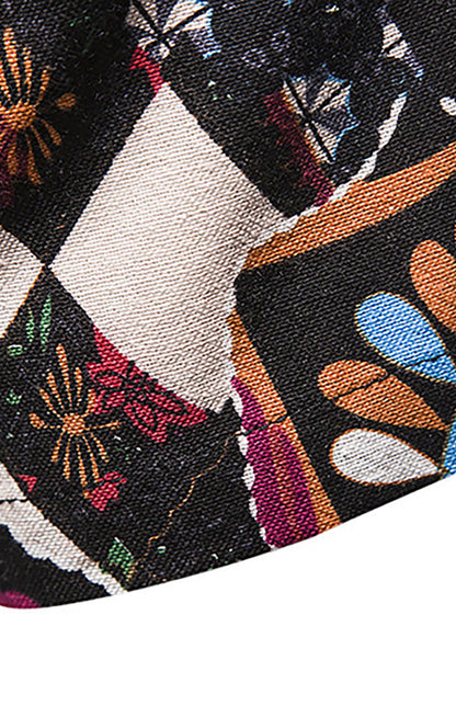 Casual Men's Polyester Shirt with Welt Pocket and Regular Sleeves Shello Creative Boutique