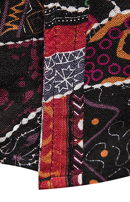 Casual Men's Polyester Shirt with Welt Pocket and Regular Sleeves Shello Creative Boutique