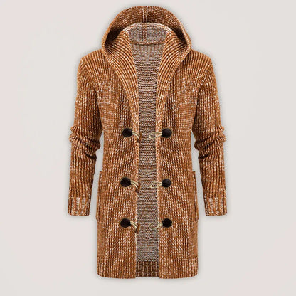 Eprolo Men's Mid-Length Hooded Knit Cardigan - A Stylish Statement for Every Occasion - Shello's Creative Boutique