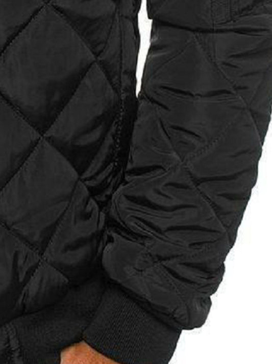 Men's Fashion Warm Coat Solid Color Jacket Shello's Creative Boutique