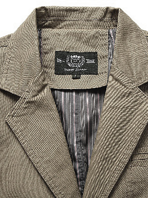 Men's Business Casual Slim Fit Collar Suit Shello Creative Boutique