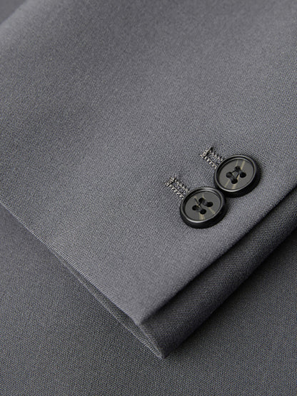 Men's Business Solid Polyester Suit Shello Creative Boutique