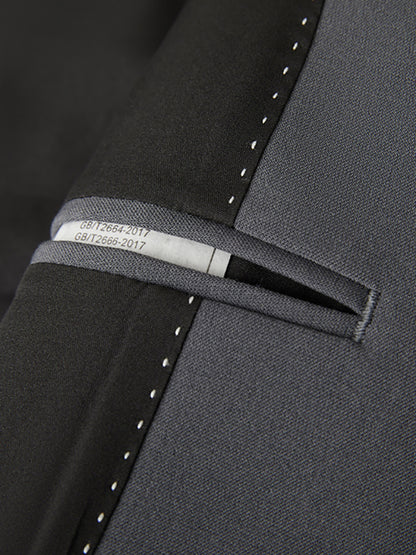 Men's Business Solid Polyester Suit Shello Creative Boutique