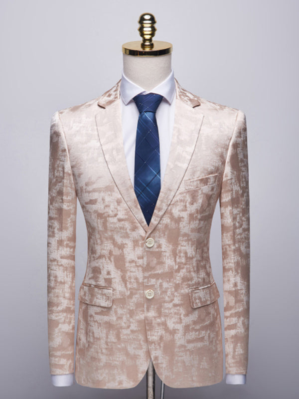 Men's Light Business Welt Pocket Blazer Suit Shello Creative Boutique