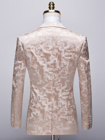 Men's Light Business Welt Pocket Blazer Suit Shello Creative Boutique