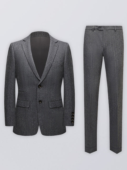 Four Seasons Lapel Collar Solid Wool Regular Sleeve Coat Shello's Creative Boutique