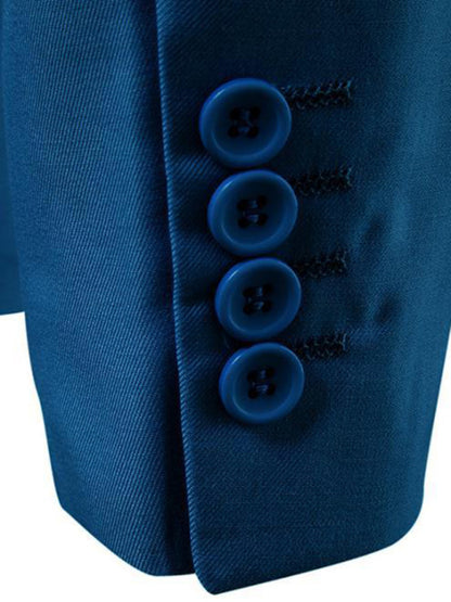 Men's Light Business Long Sleeve Blazer Shello's Creative Boutique