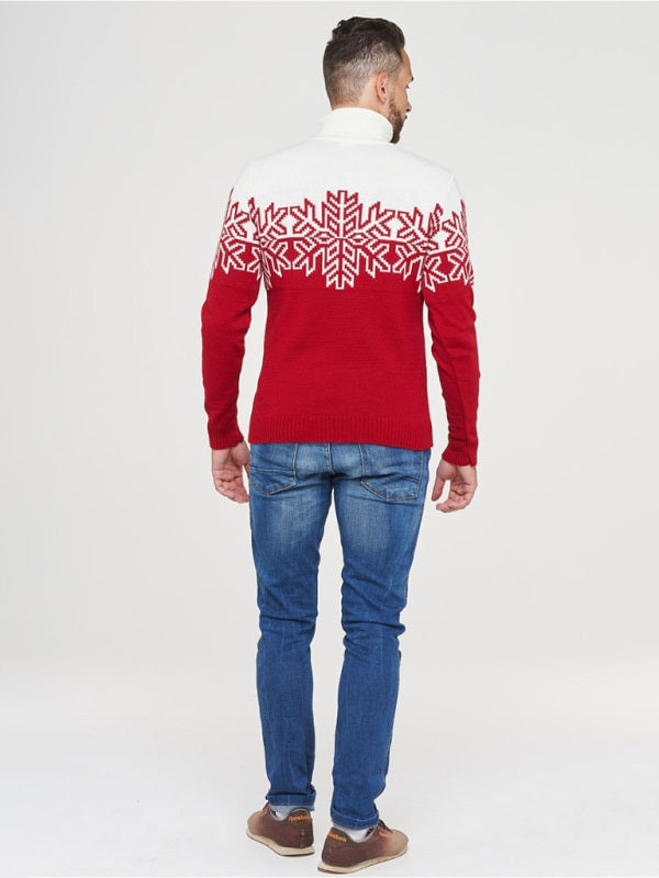 Christmas Parenting Men's Women's Children's Jacquard Sweater Shello's Creative Boutique