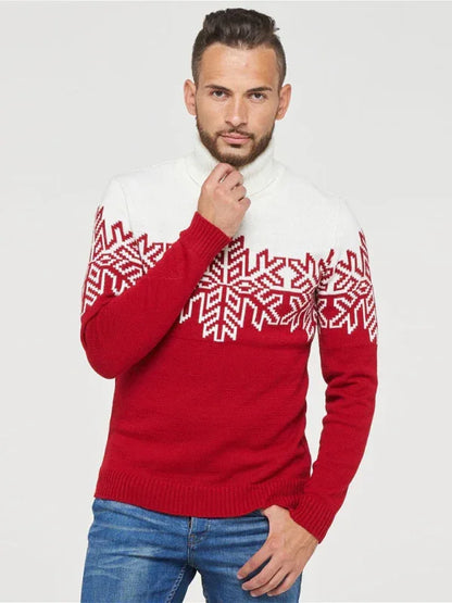 Christmas Parenting Men's Women's Children's Jacquard Sweater - Shello's Creative Boutique