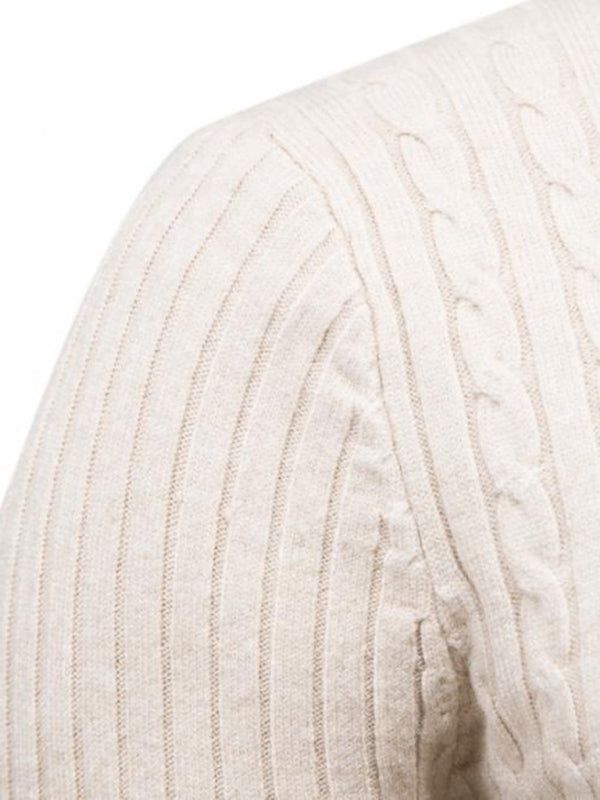 Men's knitted sweater cross-border turtleneck slim fit bottoming sweater Shello's Creative Boutique