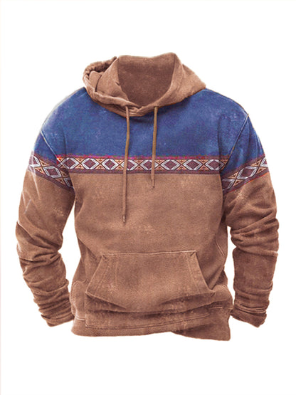 Digital printing men's street sports fashion trend hoodie Shello's Creative Boutique