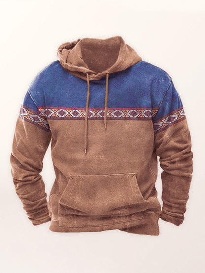 Digital printing men's street sports fashion trend hoodie Shello's Creative Boutique