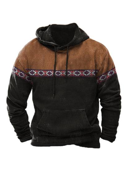 Digital printing men's street sports fashion trend hoodie Shello's Creative Boutique