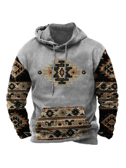 Digital printing men's street sports fashion trend hoodie Shello's Creative Boutique