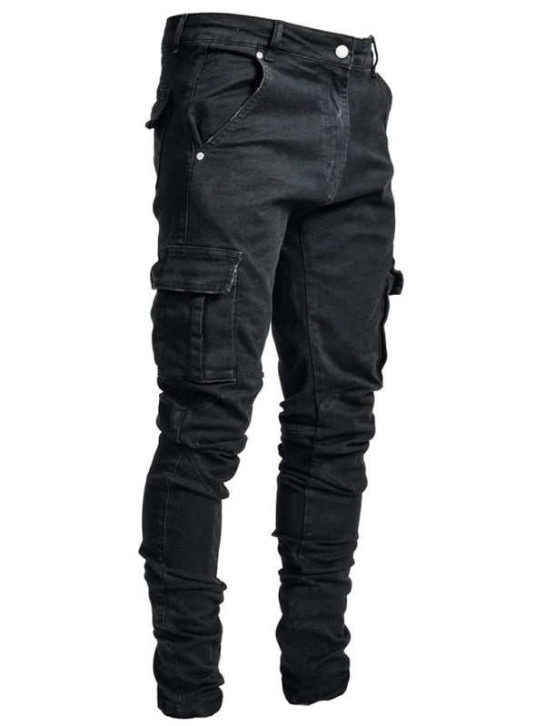 New style jeans men's side pocket skinny jeans Shello's Creative Boutique