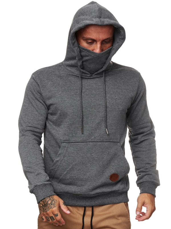 Men's Sweatshirt Hoodie Long Sleeve T-Shirt Call of Duty Sweatshirt Face Mask Shello's Creative Boutique