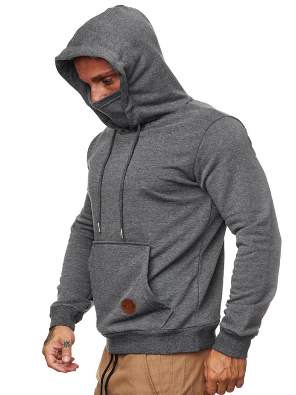 Men's Sweatshirt Hoodie Long Sleeve T-Shirt Call of Duty Sweatshirt Face Mask Shello's Creative Boutique
