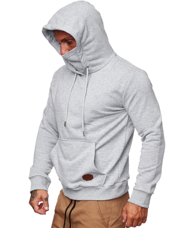 Men's Sweatshirt Hoodie Long Sleeve T-Shirt Call of Duty Sweatshirt Face Mask Shello's Creative Boutique