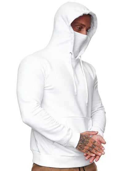 Men's Sweatshirt Hoodie Long Sleeve T-Shirt Call of Duty Sweatshirt Face Mask – Functional Style with a Trendy Edge! - Shello's Creative Boutique