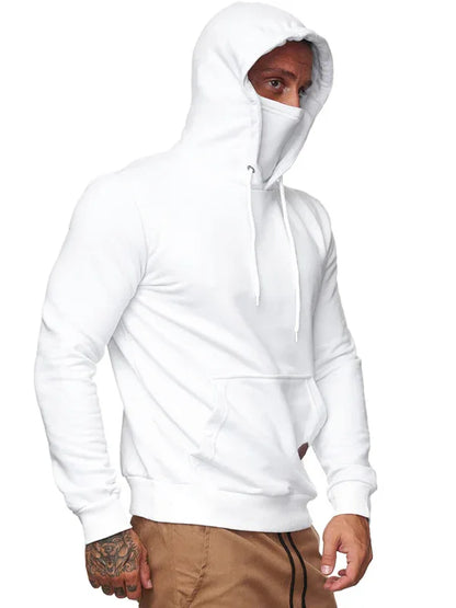 Men's Sweatshirt Hoodie Long Sleeve T-Shirt Call of Duty Sweatshirt Face Mask – Functional Style with a Trendy Edge! - Shello's Creative Boutique