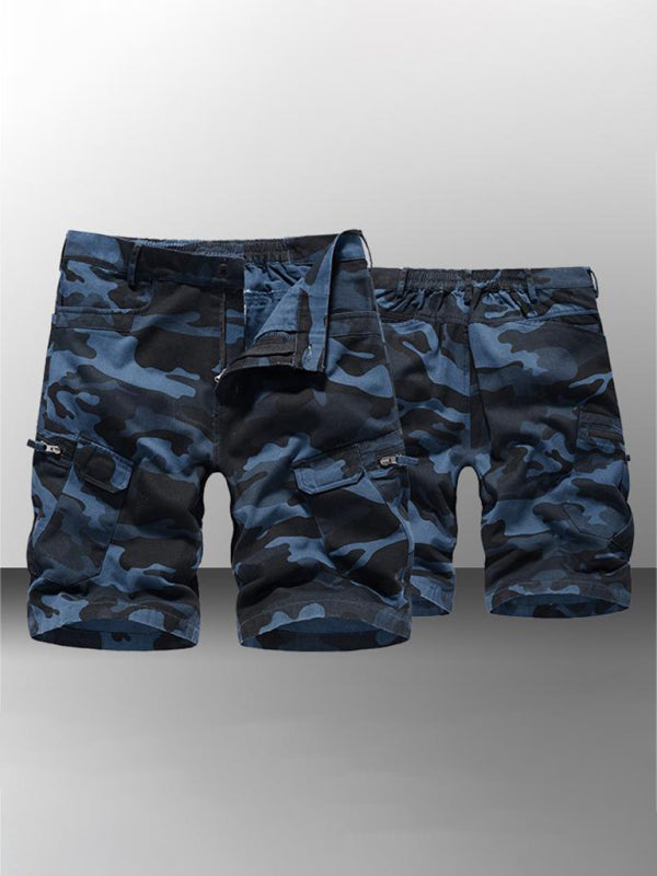 Men's Camouflage Print Cargo Shorts Shello's Creative Boutique