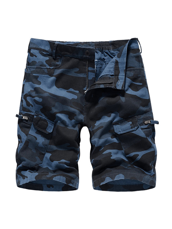 Men's Camouflage Print Cargo Shorts Shello's Creative Boutique