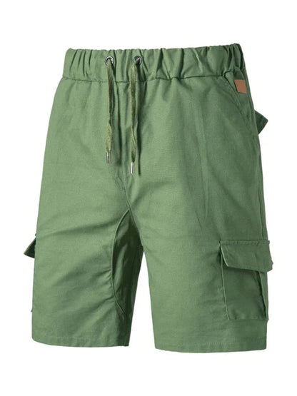 Men's Woven Casual Cargo Multi-Pocket Shorts - Shello's Creative Boutique