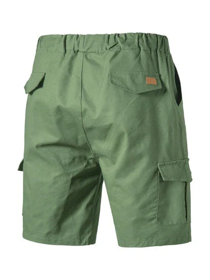 Men's Woven Casual Cargo Multi-Pocket Shorts - Shello's Creative Boutique