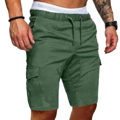 Men's Woven Casual Cargo Multi-Pocket Shorts - Shello's Creative Boutique