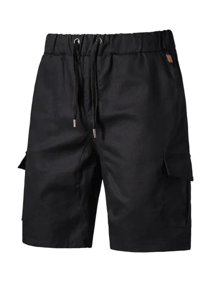 Men's Woven Casual Cargo Multi-Pocket Shorts - Shello's Creative Boutique