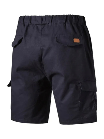 Men's Woven Casual Cargo Multi-Pocket Shorts - Shello's Creative Boutique